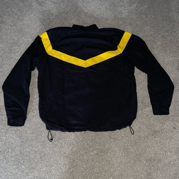 US Army Issue Jacket Army Physical Fitness Uniform Yellow Black Large Unisex - Picture 4 of 5